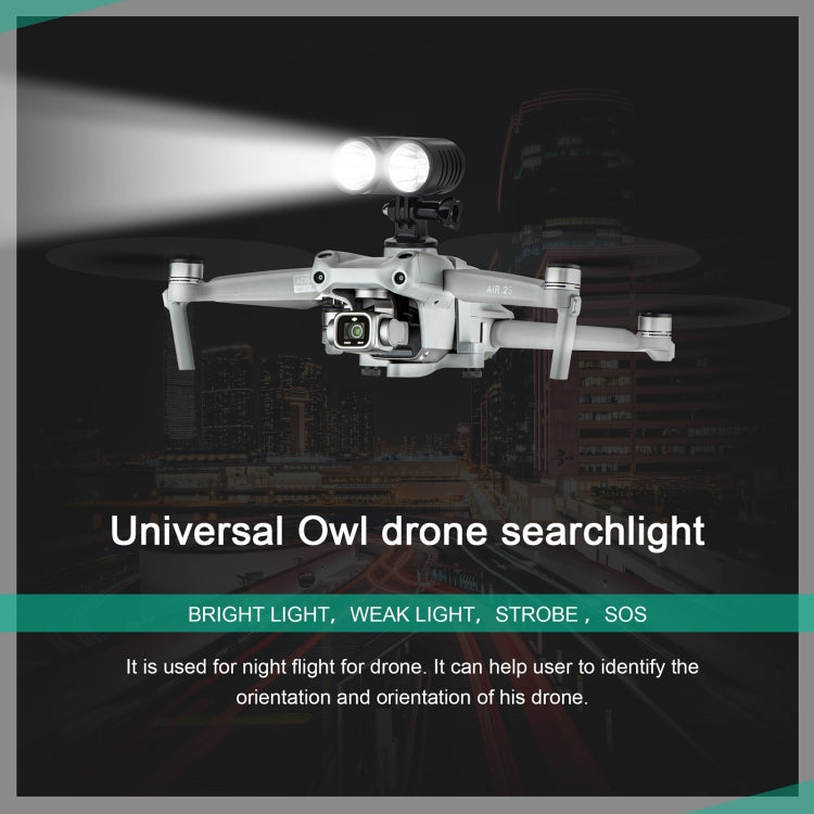 STARTRC Owl Night Flight Lamp Searchlight Light Signal Light for DJI Mavic 2 / Air 2S / Mini 2 / Mini / FPV STARTRC Owl Night Flight Lamp Searchlight Light Signal Light for DJI Mavic 2 / Air 2S / Mini 2 / Mini / FPV